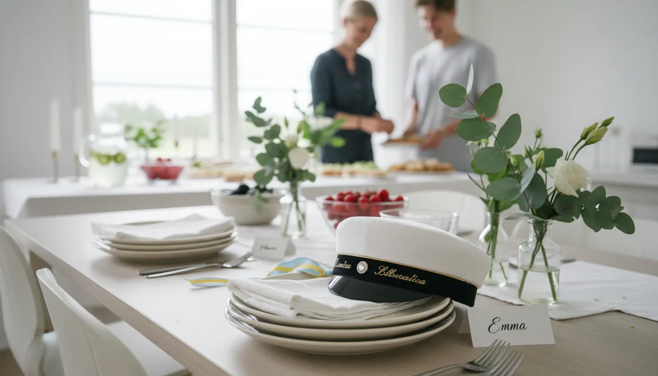 Hur planerar man en studentmottagning hemma?