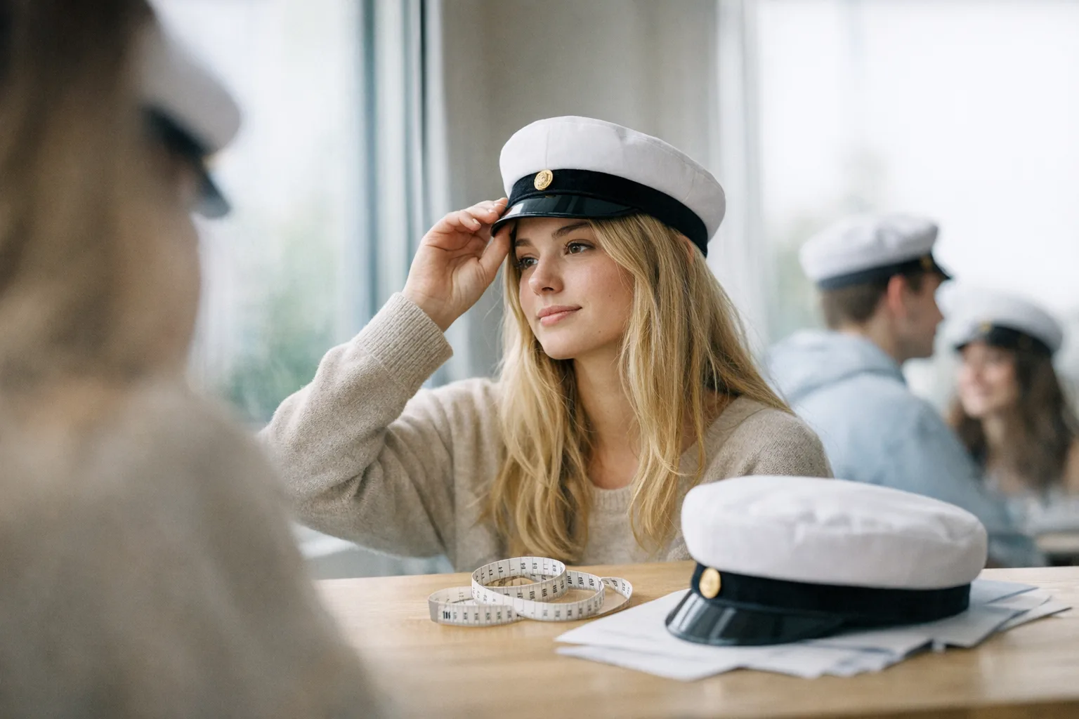 Hur ska en studentmössa sitta?