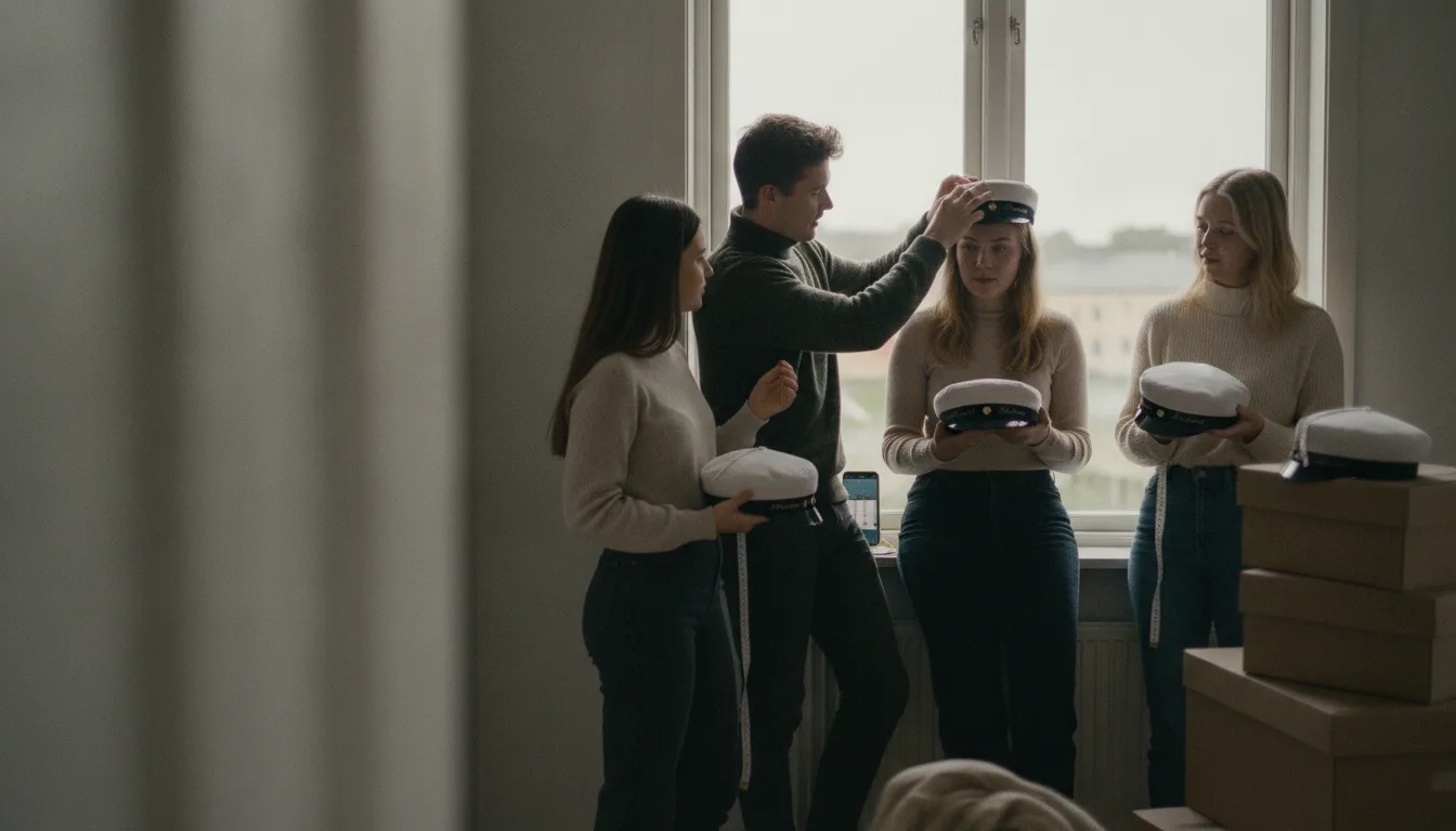 Hur mäter man rätt storlek på studentmössan?
